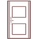無(wú)鎖孔防盜門 